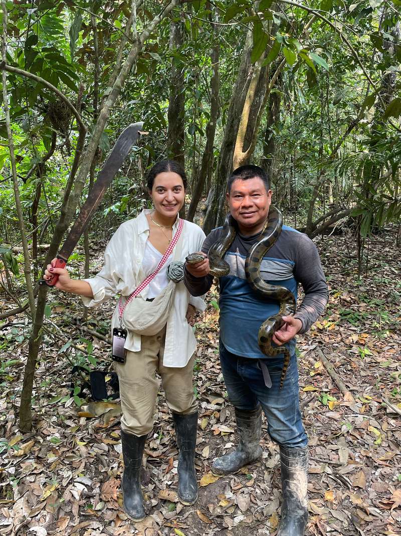Deep Jungle Experience- fish for the infamous piranha on our jungle tours Peru